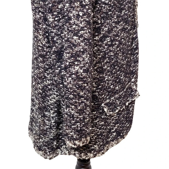 SIGRID OLSEN Women's Plus Oversized Cotton Blend Crochet Cardigan Size 1X Black - Picture 5 of 16